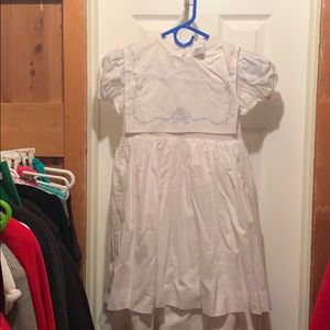 Vintage, old fashioned little girls “church” dress